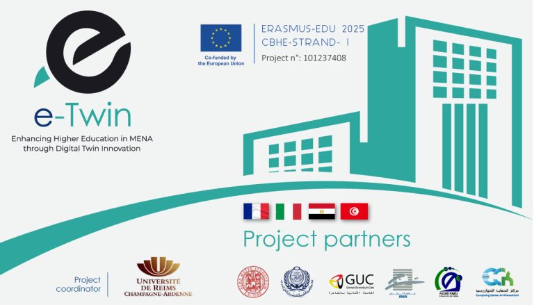 Official Launch of the Erasmus+ e-Twin Project at the University of Reims Champagne-Ardenne